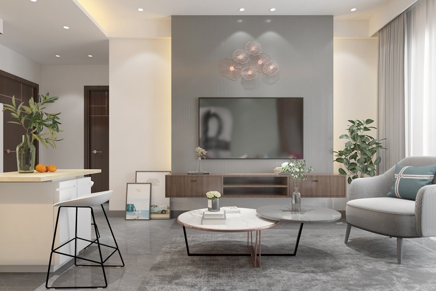 &iquest;C&oacute;mo integrar sala, comedor y cocina con una misma paleta de colores?