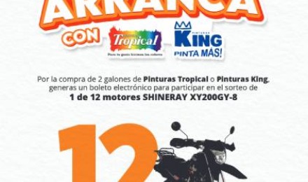 ¡Pinta y Arranca con Pinturas Tropical!