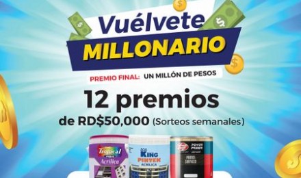 ¡Vuélvete Millonario con Tonos y Colores y Pinturas Tropical!