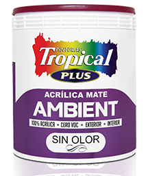 ACRILICA AMBIENT MATE  SIN OLOR